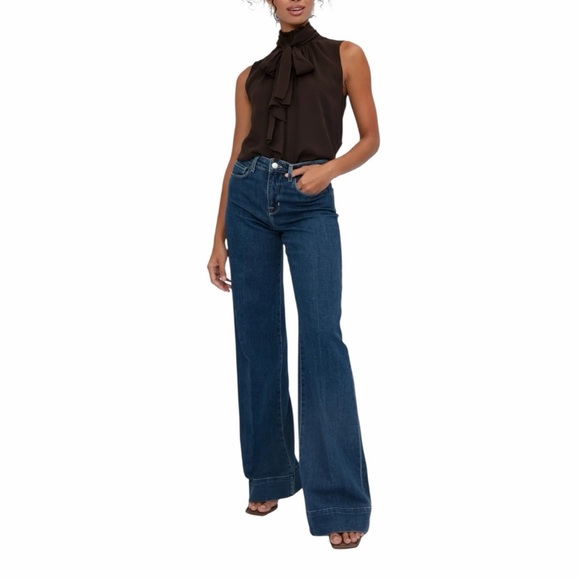 L'AGENCE Denim - ✅SOLD✅L’Agence Madden High Rise Wide Leg Jean in Durango Size 28